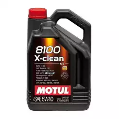 MOTUL Motul 8100 X-Clean 5W-40 5 Lt 102051